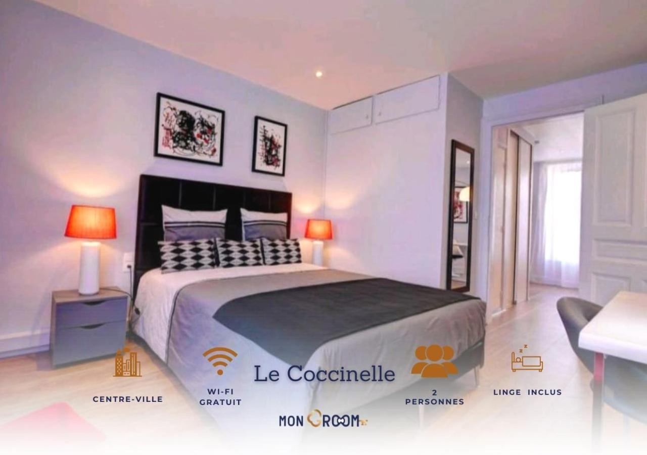 La Coccinelle - Appartement Proche Centre-Ville - Cosy - Mon Groom Troyes Bagian luar foto